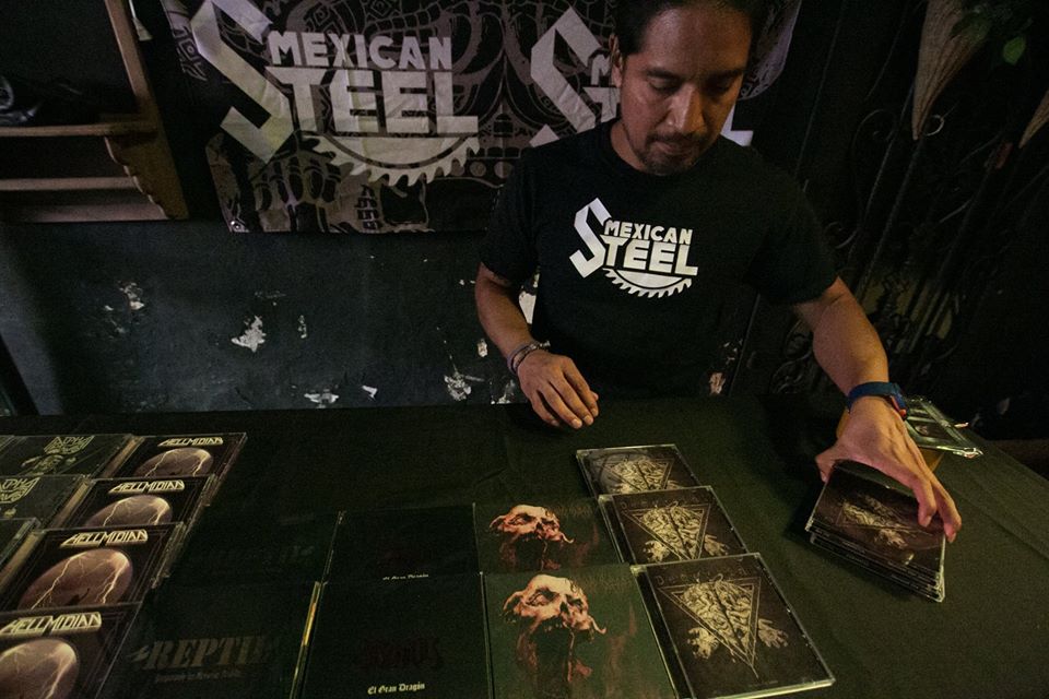 Ivan SL en las Concreto Metal Sessions de Puebla.