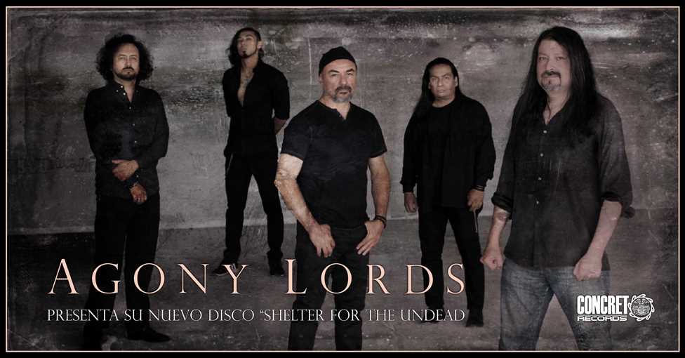 NUEVO ÁLBUM DE AGONY LORDS BAJO CONCRETO RECORDS.