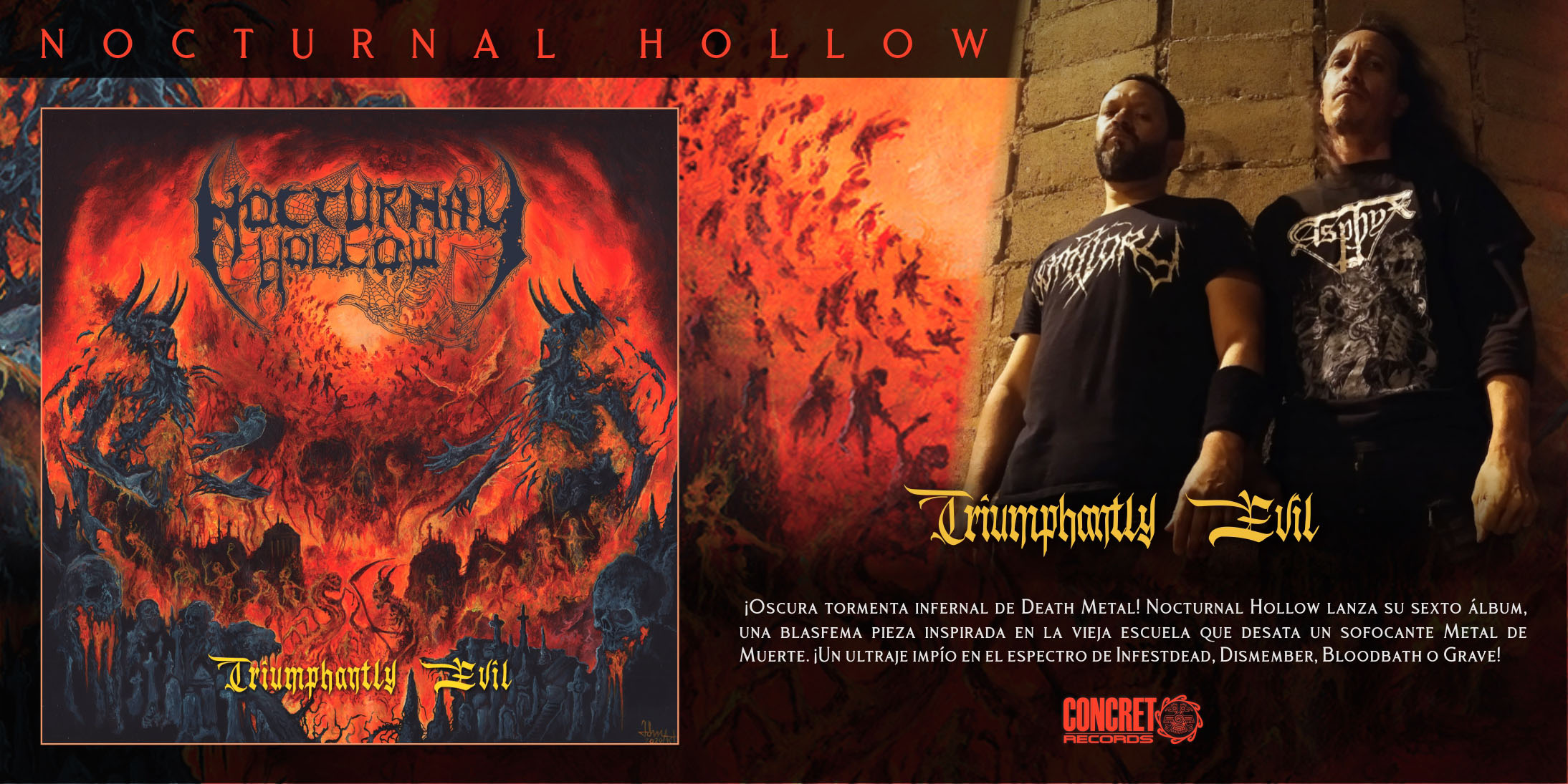 Nocturnal Hollow - Triumphantly Evil - SLIDER