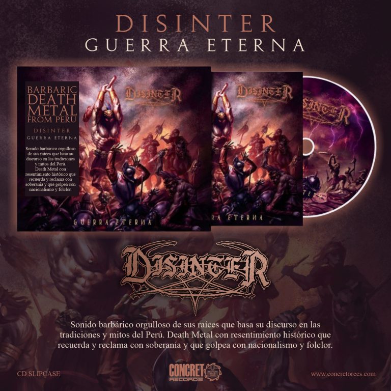 Disinter - Guerra Eterna - Concreto Records