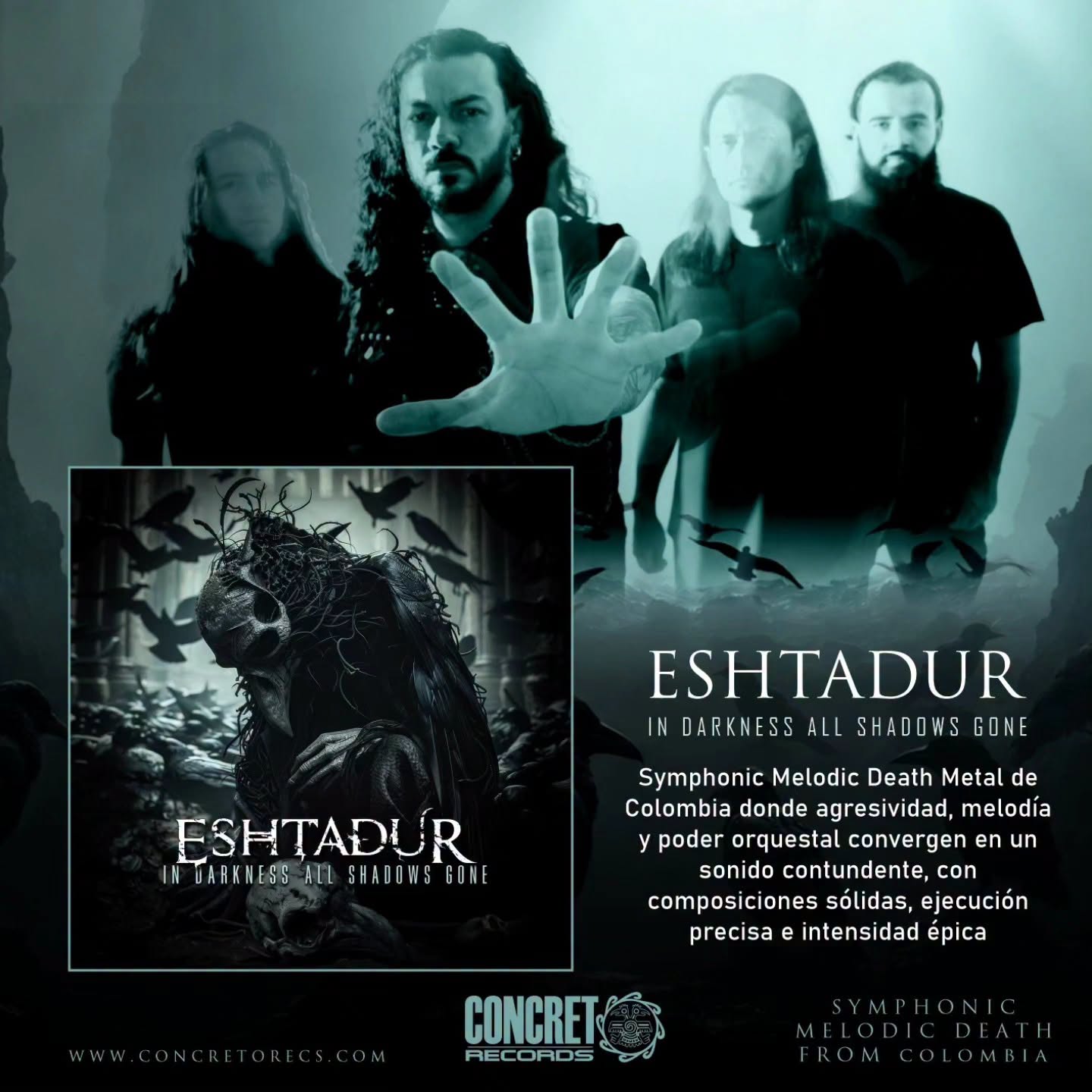 Eshtadur - In Darkness All Shadows Gone - Imagen 2